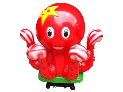 Octopus kids coin operated rides
