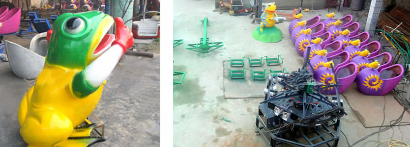 The snail war ride producing in Beston factory