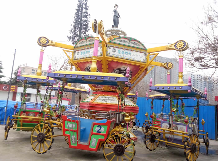 modern times ride at the amusement park
