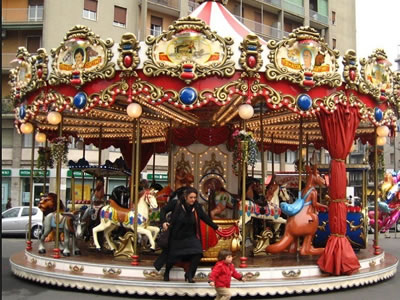 24 seats merry go round horse