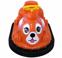 Cute kiddy bumper car