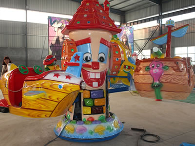 kids roating Abo Qi coin operated ride