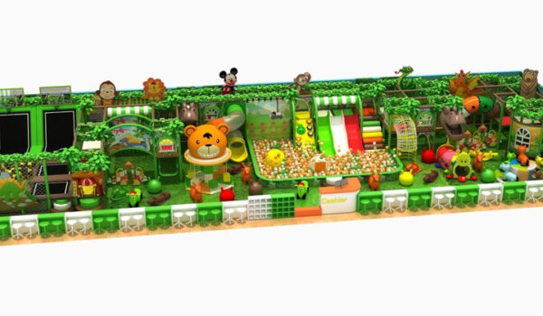 3D Проект Beston Игровой Лабиринт И Батутные Комплексы 350 М² в Узбекистане