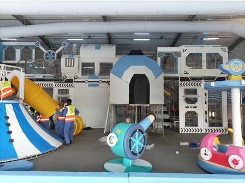 Beston Детский Игровой Лабиринт тема Моранди и Космос установит в Катаре