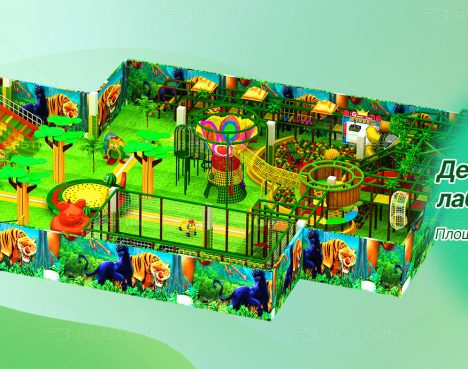 Детские игровые лабиринты для помещений