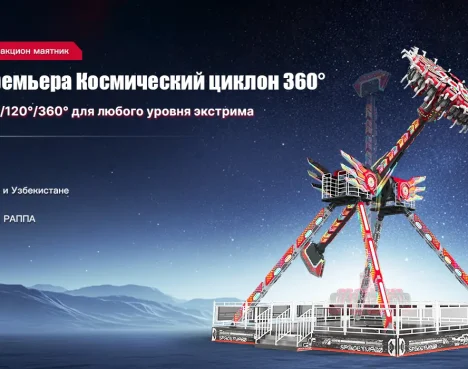 Мировая премьера Космический циклон 360°