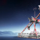 аттракцион маятник Космический циклон 360°