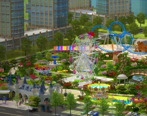 Аттракционы для парков развлечений