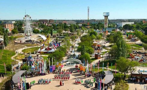 Реконструкция Центрального городского парка культуры и отдыха в Кызылорде