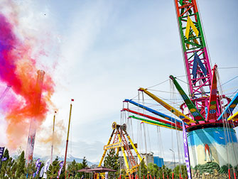 Ключевые аттракционы Sky Park Baytik в Бишкеке