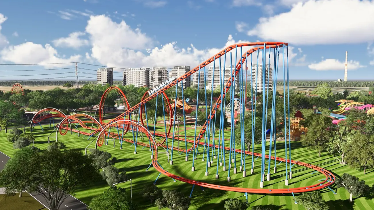 русская горка Улан в столице Кыргызстана