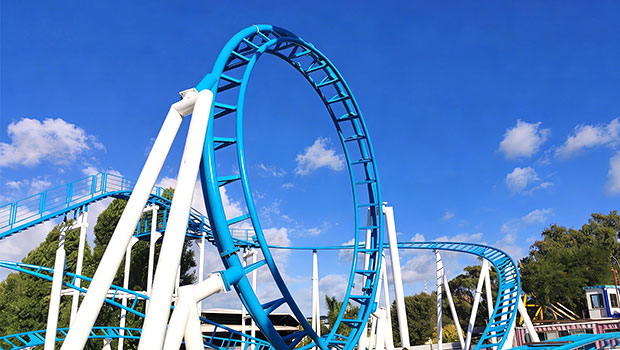 Американские горки с одной петлей